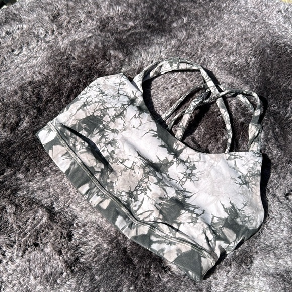 lululemon athletica Tops - Lululemon energy bra tie dye 6